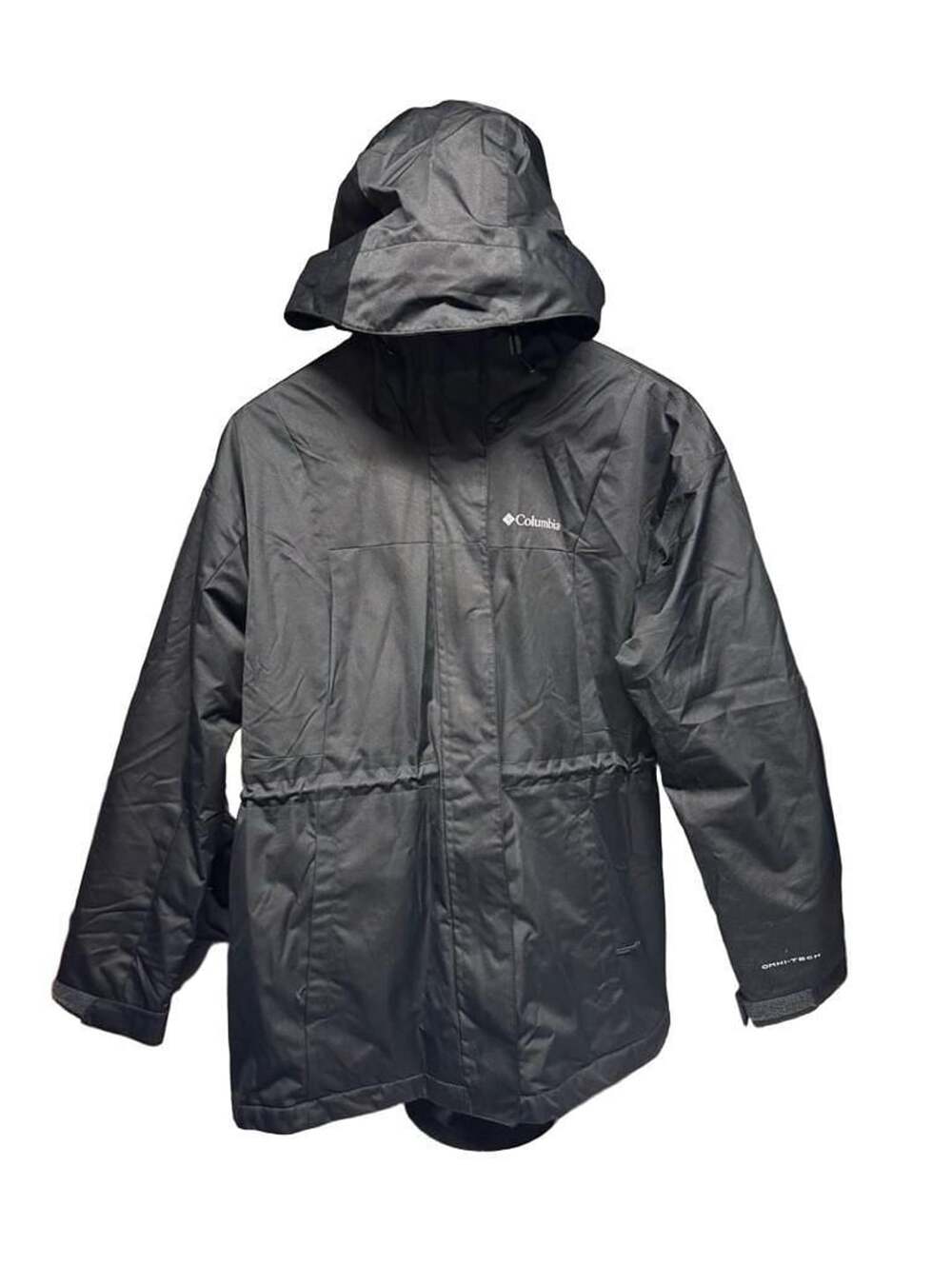 Columbia Hikebound Long Insulated Jacket Size S Black Waterproof
